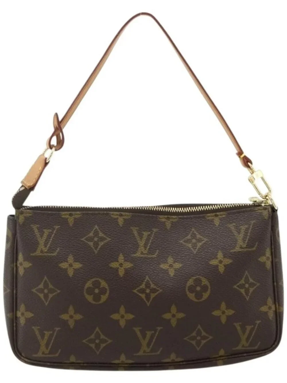 LOUIS VUITTON Monogram Pochette Accessoires Pouch M51980 LV Auth ka4275